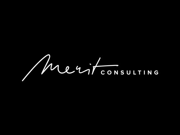 Merit Consulting - prevedenie na čiernom podklade