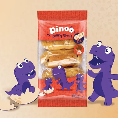 Dinoo - obalový dizajn
